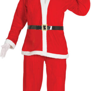 Julemandskostume med 5 dele