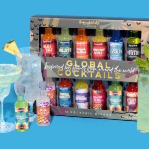 Gaveæske med Drinkmixere: Global Cocktails - Thoughtfully