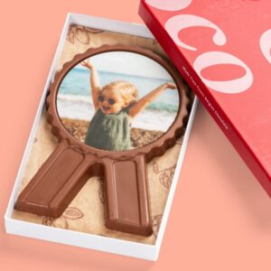 Personlig Chokolademedalje med Billede