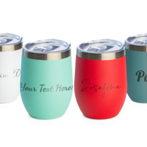 Personlig Termokrus med Tekst - 355 ml