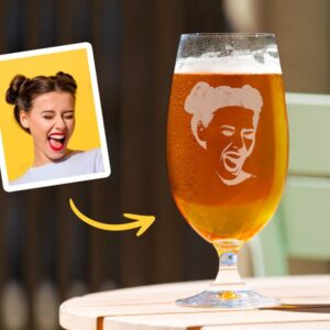 Spiegelau Ølglas med Gravering - Eget Foto