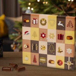 Julekalender med Nougat - Niederegger