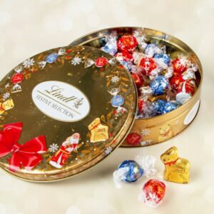Lindt Chokolade i Metalæske