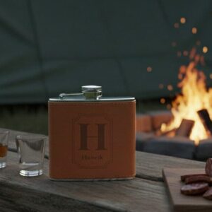 Lommelærke med Gravering - Egen Tekst