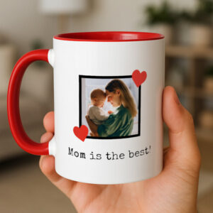 Personligt Krus med Foto & Kærlig Tekst