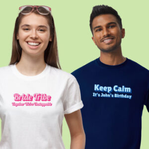 T-shirt med Egen tekst