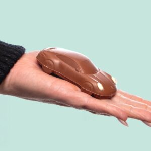 Miniporsche i Chokolade