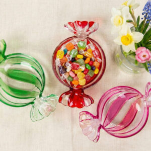 Glasfad Karamel - Rundt