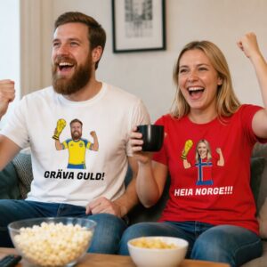 T-shirt med eget design - Fodbold-VM