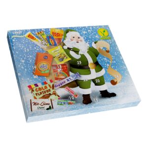 Hultén Julekalender med Slik Vegan - 373 g
