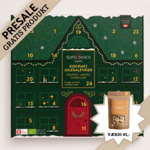 Snackjulekalender med nødder og lakrids | Guru Snack