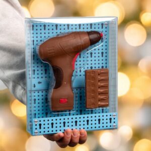 Boremaskine i chokolade
