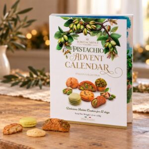 Borgo de Medici julekalender med pistagekager, 12 låger
